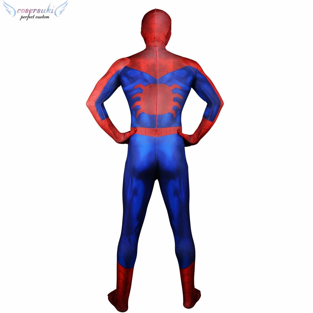 Amazing spider Miles Morales Muscle zentai Tights  kid adult Anime jumpsuit cosplay  costume