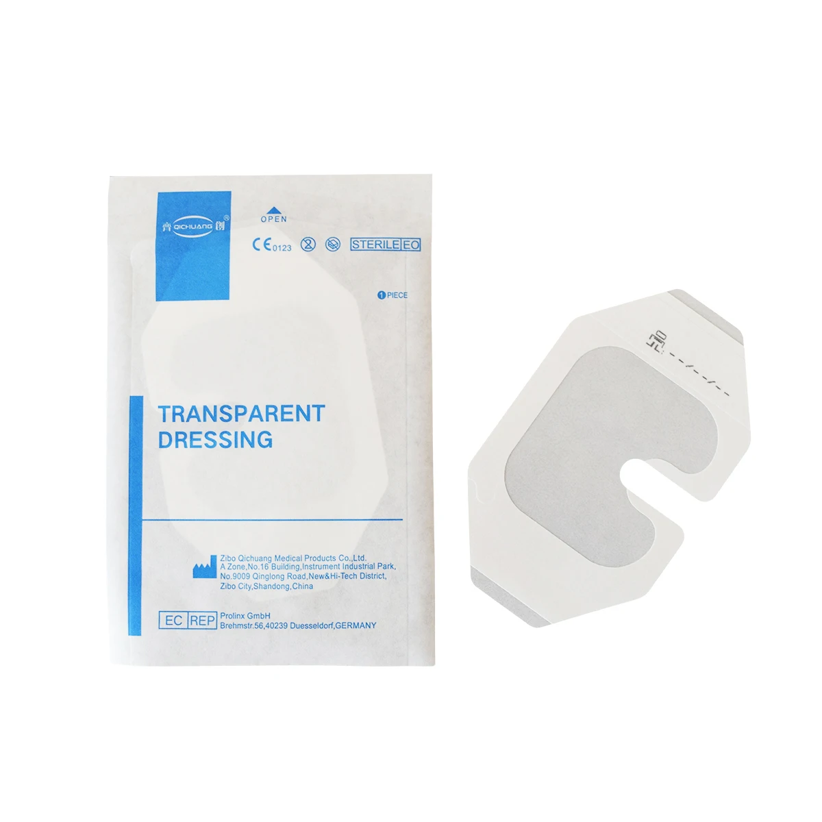 6cm*7cm Transparent Semi-Permeable IV Cannula Fixation Dressing/Plaster