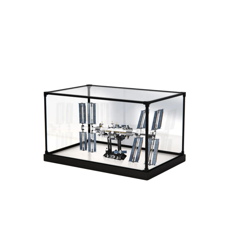 Display Case for Collectibles Assemble Clear Acrylic Box Alternative Glass Case for gift boxes for present