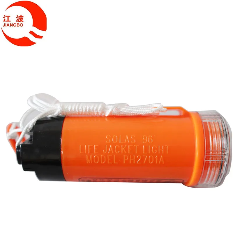 Solas approved ocean seawater activated led life jacket light