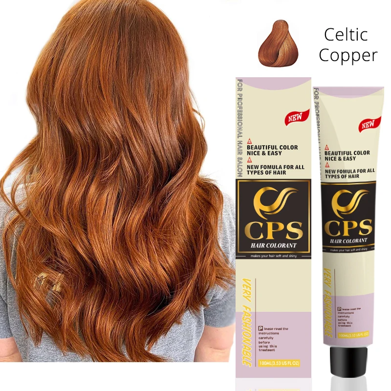 Customized wholesale CPS hair colorant Fashion harmless hair color cream Natural henna hair dye