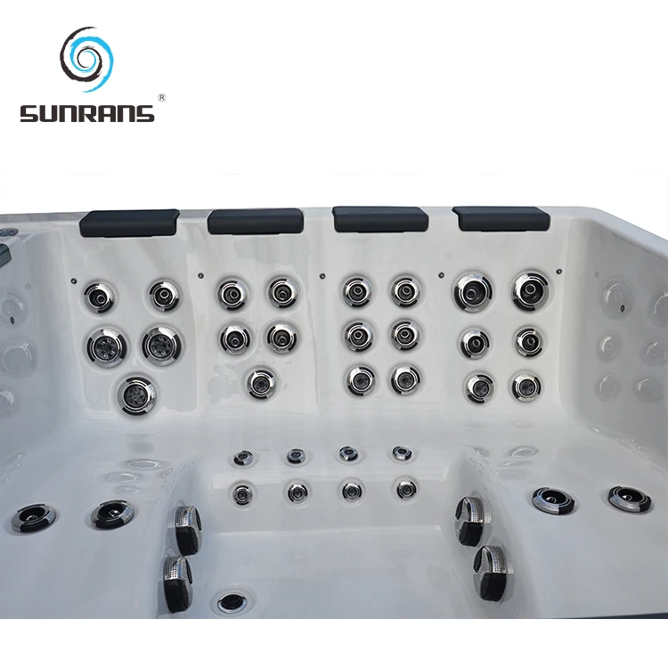 Sunrans Balboa Hot Tub Many Person Ingenious SPA with Massage Outdoor