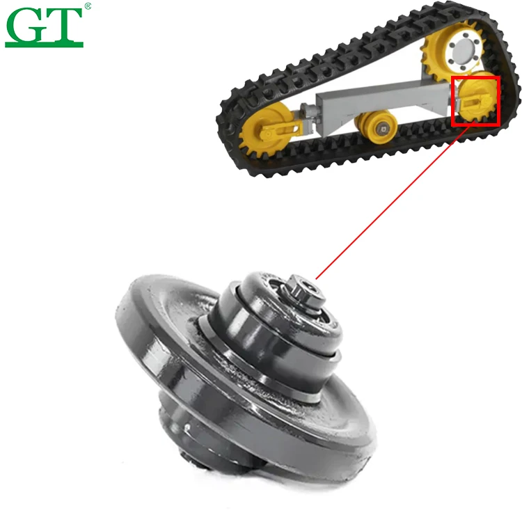 Skid Steer Loader Compact Track Loaders Bottom Roller Front Idler Rear Idler Drive Sprocket