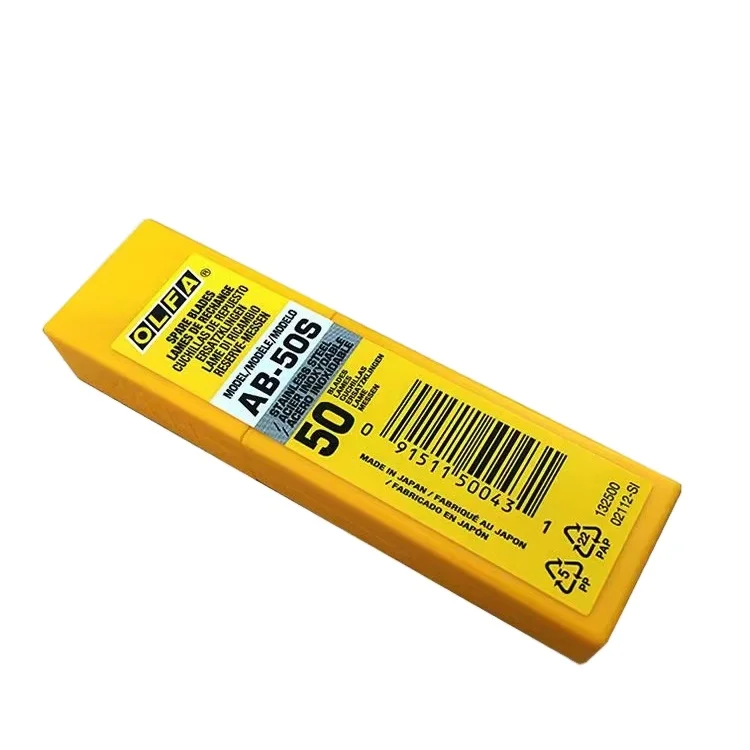 OLFA AB-50S Fits most 9mm Stainless Steel Snap Blades Resists rust and corrosion