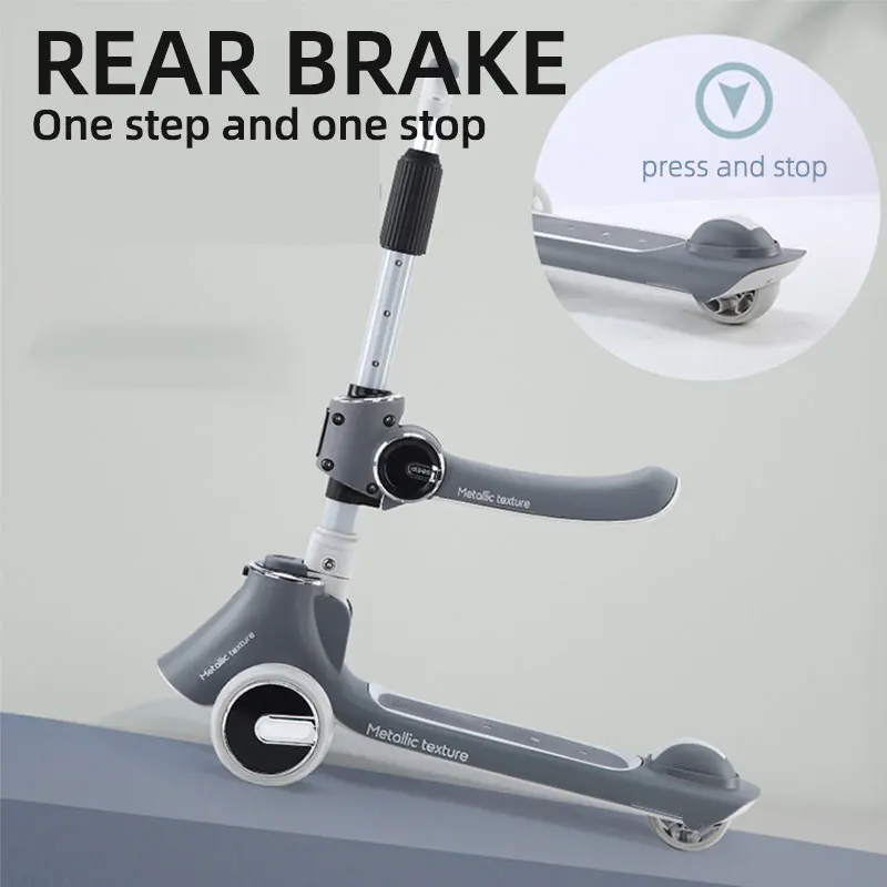 Buy White Kids Scooter, Manufacturer Boys And Girls Baby Scooter/