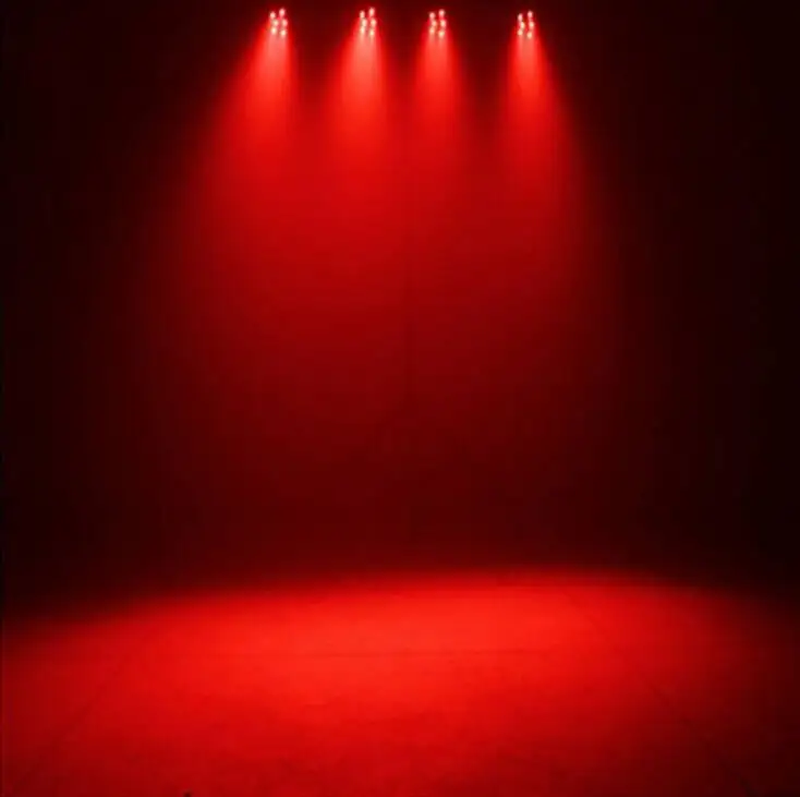 RGB PAR Light 18 LEDs DMX512 Color Mixing Wash Can Stage Light Disco DJ Wedding Party Show Live Concert Lighting