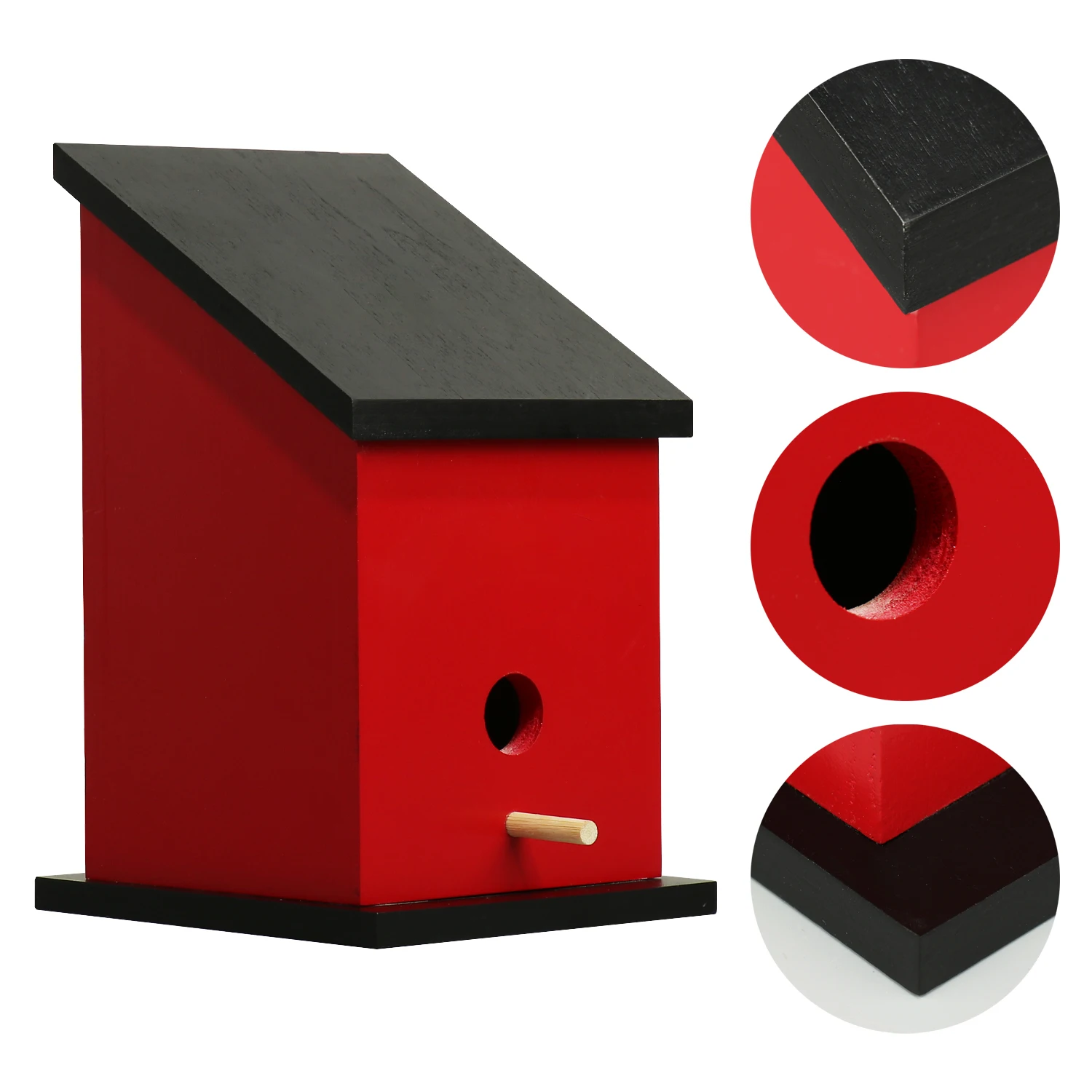 OEM and ODM Enchanted Cottage Wood crafts Customized Handmade Decorative Lumber Wooden Bluebird House