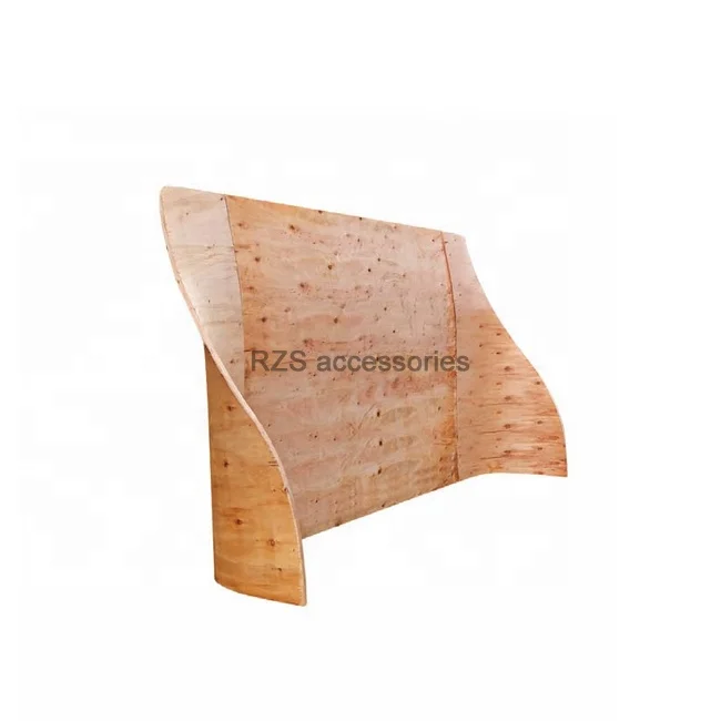 Hot Sale New Curved bed Backrest Parts Plywood For bedroom furniture