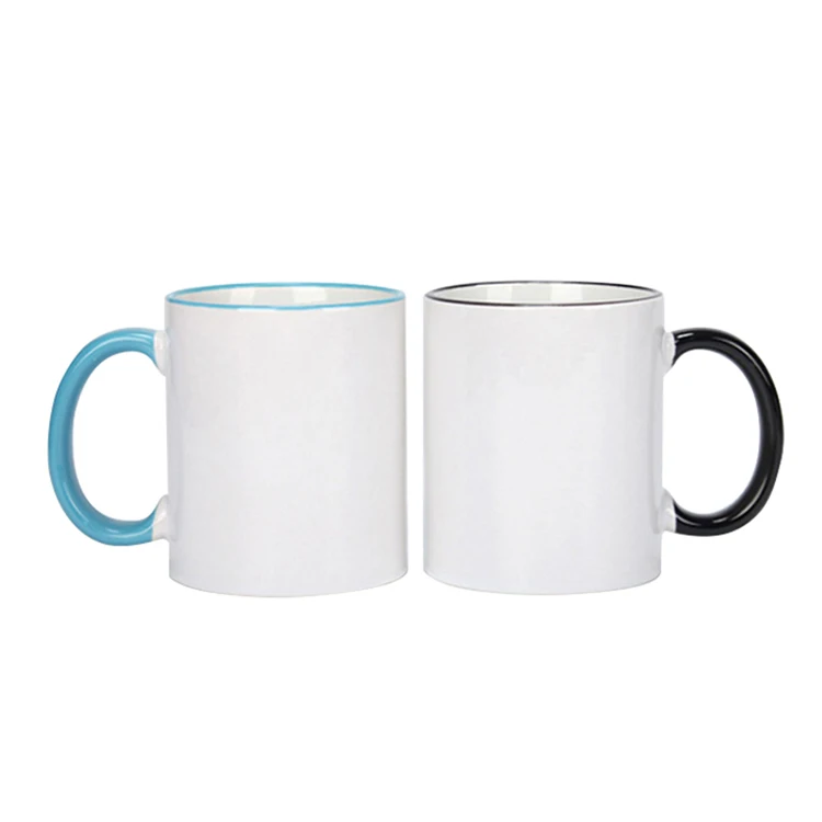 Cheap Custom Colour Glaze Inside Sublimation Ceramic Coffee Mug
