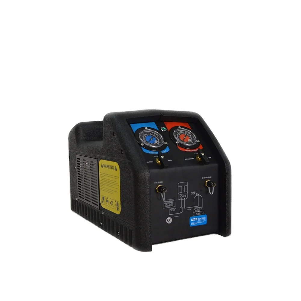 air conditioning r134a refrigerant recovery machine High quality a/c refrigerant filling freon refrigerant recovery machine