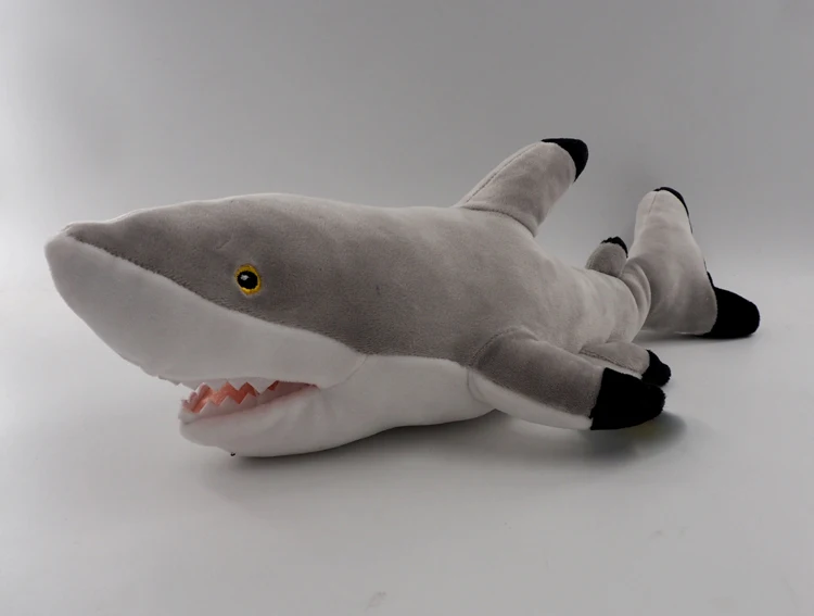 Морское животное мягкие игрушки 60 см большая акула плюшевая игрушка