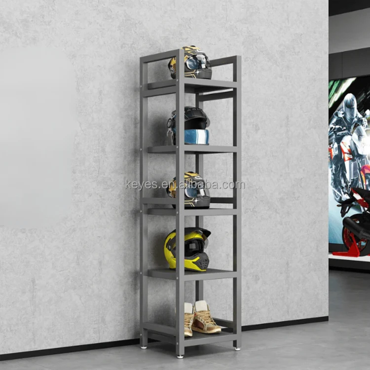 Clothes Display Garment Clothing Stand Customized Adjustable Retail Cloth Store Display Rack For Shoes Showcase Clothing Store