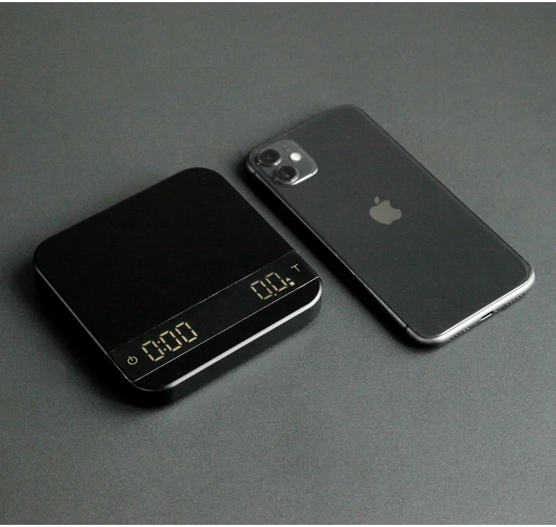 small mini ultrathin 2022 USB Espresso  2000g  0.1g Digital Automatic Drip Coffee Weighing Balance Scale For Coffee OEM