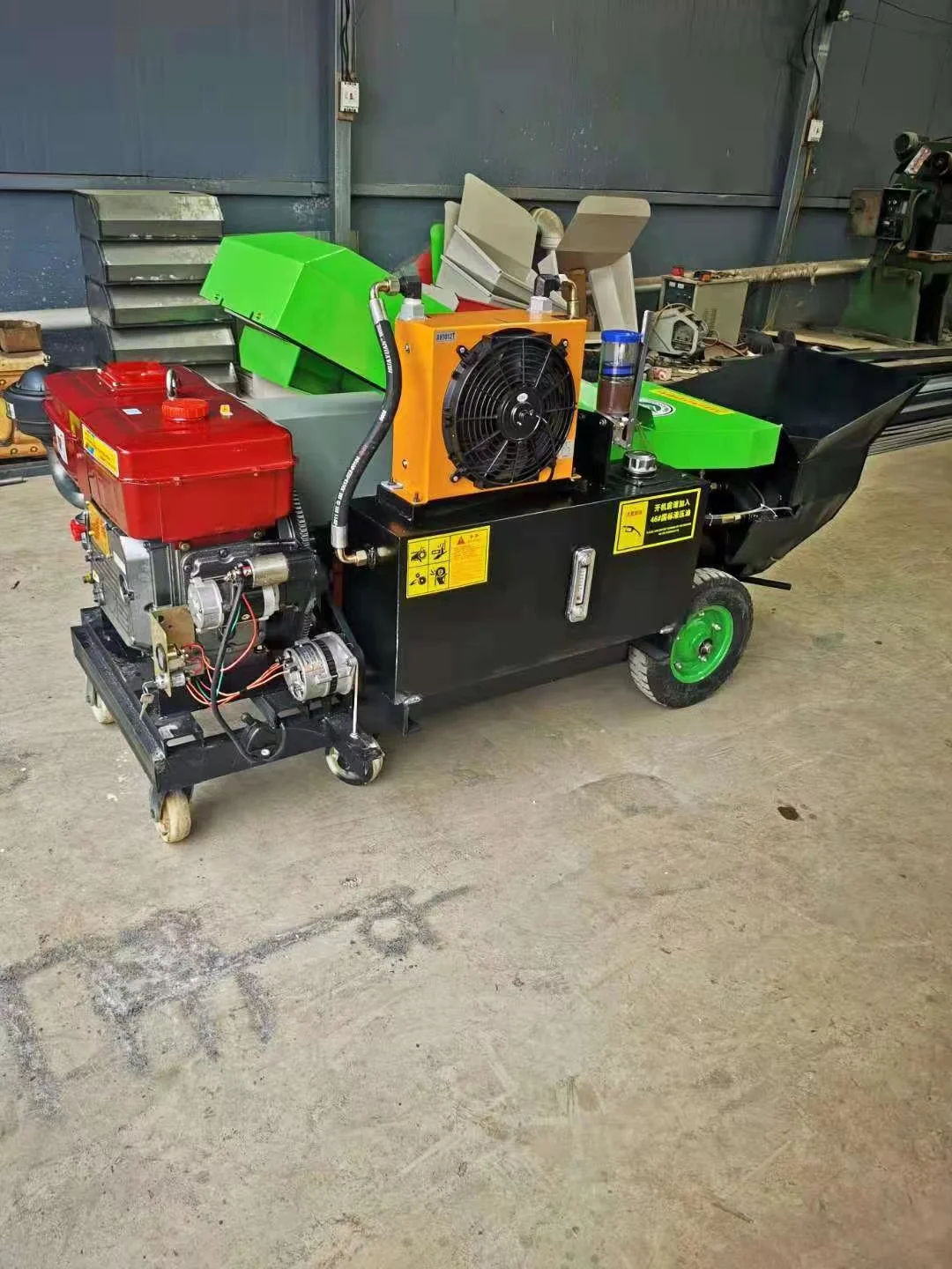 Hot sale truck mounted ground concrete pump machine price