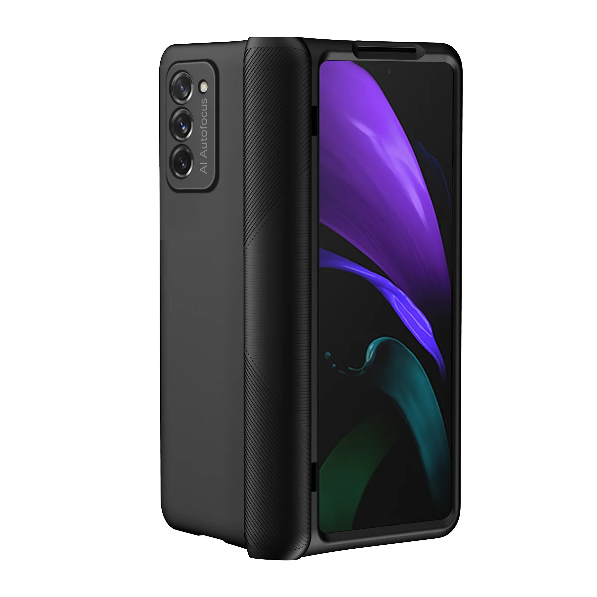 Чехол для телефона Samsung Galaxy Z Fold3 5G, откидной высококачественный чехол для мобильного телефона с петлями, Алмазный армированный чехол для Galaxy W22 5G
