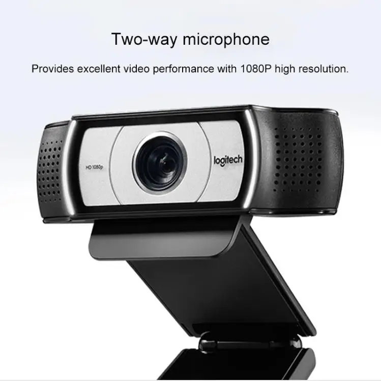 Logitech C930C Webcam 1080P 30FPS Built in Microphone Without tripod Web Camera