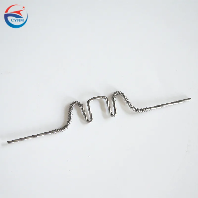 qualified vacuum aluminium metallization thin film coating tungsten spring wire