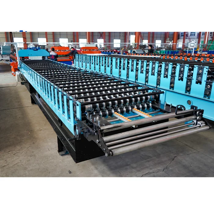 Factory Direct Sales Metal Plate Roofing Aluminum Galvanized Corrugated Profile Machine