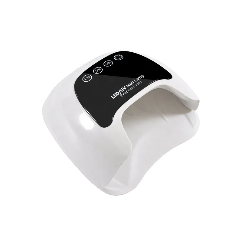 Rechargeable white color 36W high voltage power low heat painless uv nail lamp