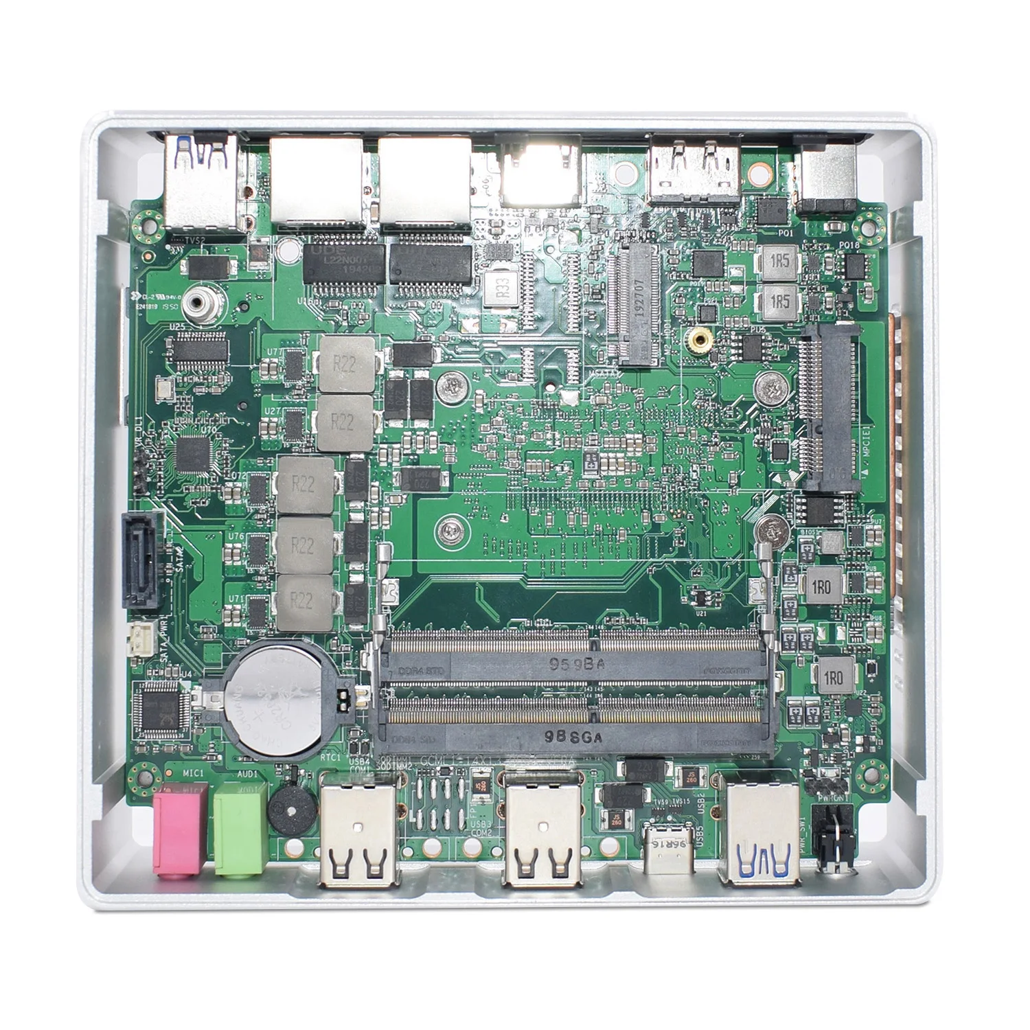 Hystou новейший 10-го поколения I7 игровой пк Core 10510U 64 Гб Ddr4 M.2 Nvme Ssd Ac Wifi Win10 Pro мини настольный компьютер