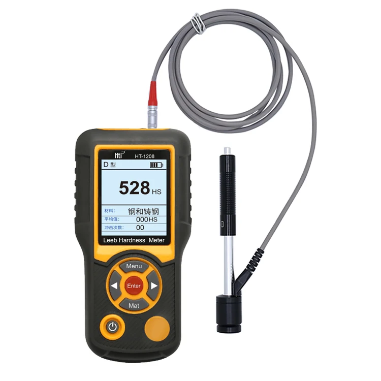 Сделано в Китае производство HTI жидкокристаллический дисплей портативный ручной HT-1208 тестер твердости