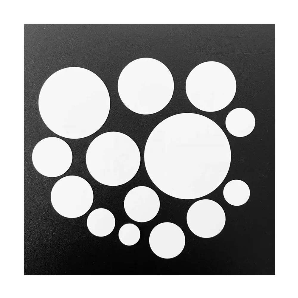 2024 Hot Selling Circle Blanks Sublimation Aluminum Disc Round Jewelry Stamping Blank Necklace Insert Pendant Blank