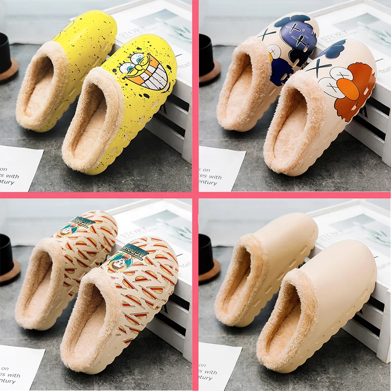 Drop Shipping High Mickey Slippers Frozen Lobster Leather Women Slides Ladies Slippers Outdoor