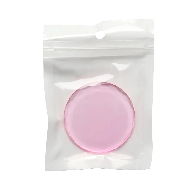 Colorful Crystal Stereo Glass Gasket Eyelash Extension Holder Adhesive Pallet Grafting Lash Glue Pads Tools