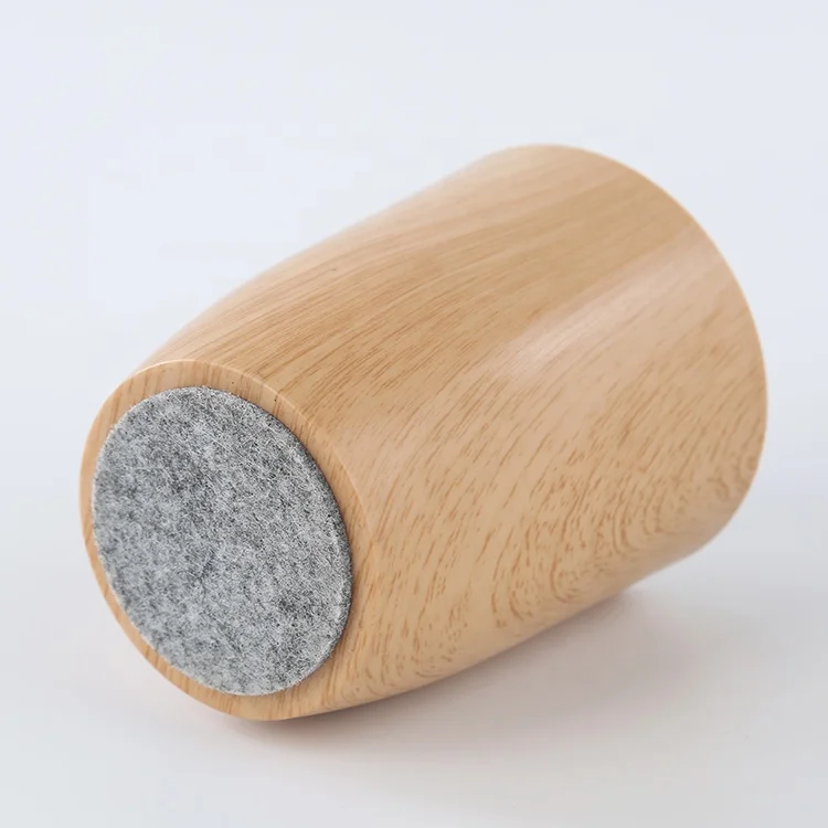 Free samples cone type  wooden grain mat surface plastic legs ABS furniture foot