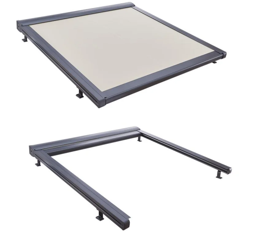 Motorized Automatic Horizontal Retractable Aluminum Pergola Outdoor Sun Room Awning for Glass Balcony Shade Canopy for House