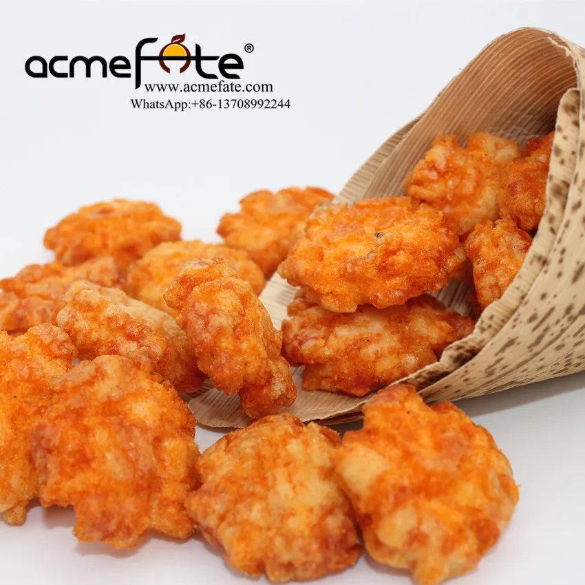 Low Fat Healthy Grain Snack Christmas Rice Cracker Made in China