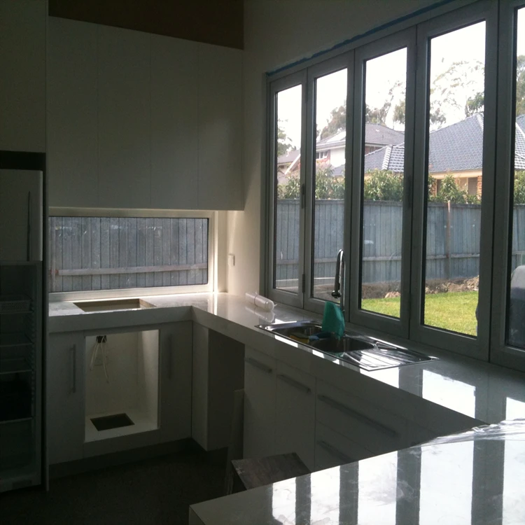 Теплоизоляцией элегантность Филиппины двойные раздвижные складные стеклянные окна Алюминий Bi Fold двойные окна цена