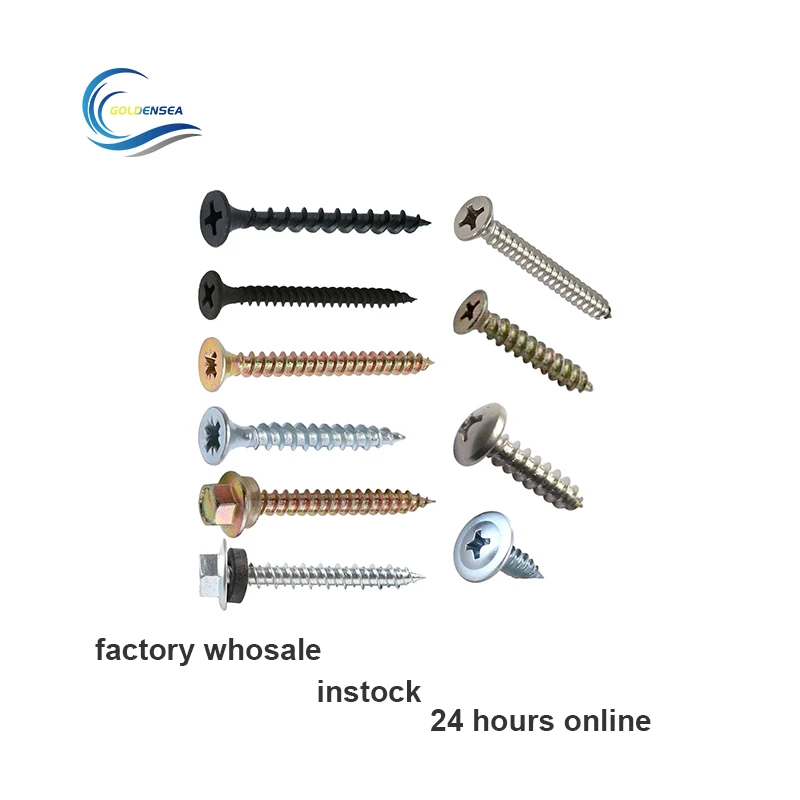 Drywall Screw Black Self Tapping tornillos para madera Self-Tapping Screw In Stock