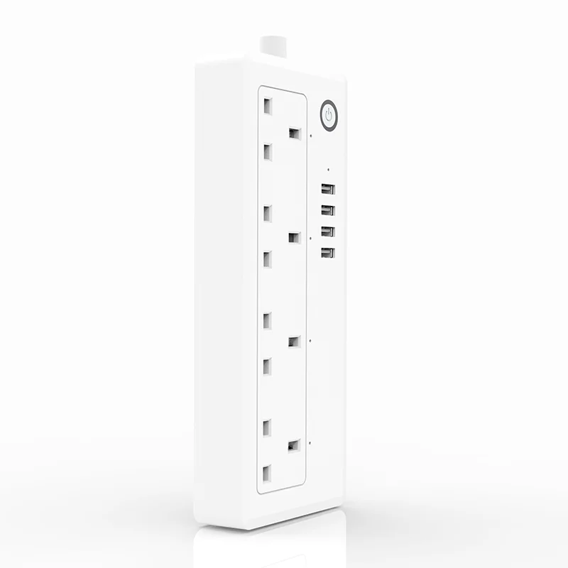 2021 Alexa Google Home IFTTT розетки переменного тока USB-порты расширение Великобритании умная Wi-Fi розетка