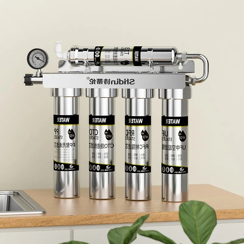 New Home Office Direct Drinking Water Purifier TDS Stainless Steel RO System Reverse Osmosis Water Filter Household Use Made PP