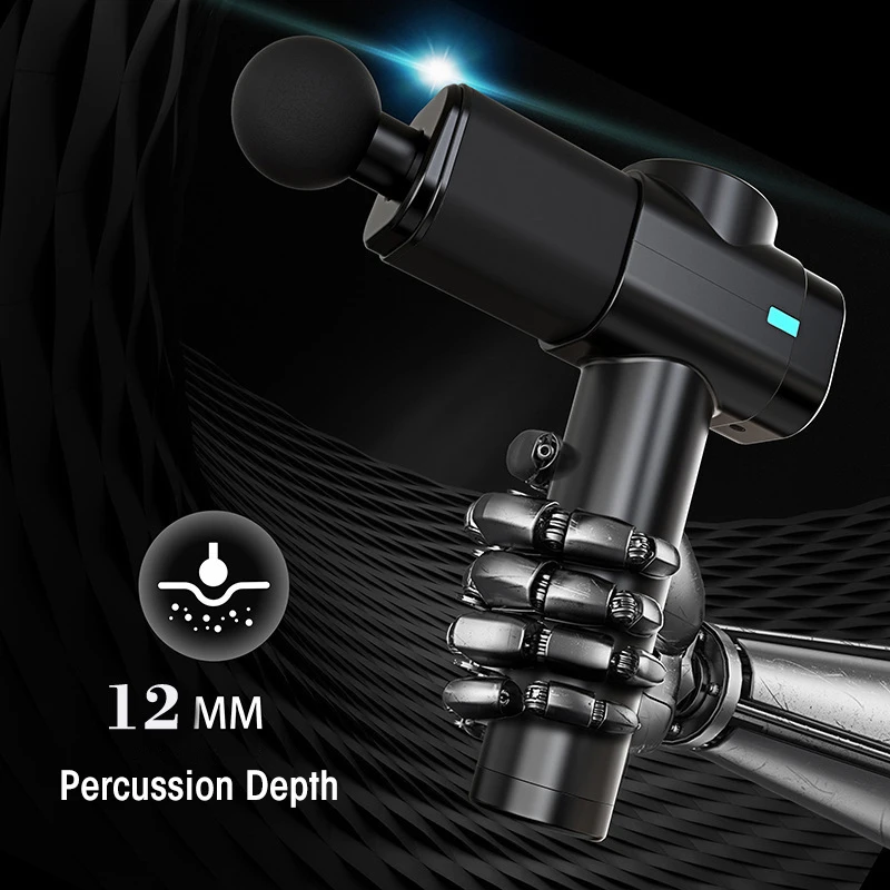 Handheld Deep Tissue Muscle Electric Fascia Portable Powerful Mini Muscle Fascial Massage Gun