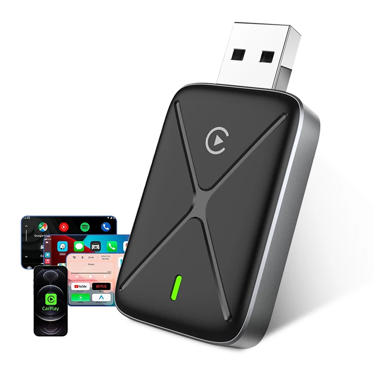 Заводская в наличии, беспроводная USB-приставка для apple carplay, совместимая с оригинальной моделью автомобиля