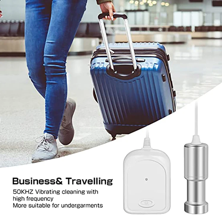 Professional Mini Immersible Ultrasonic Cleaning Machine Household Ultrasonic Cleaner For Cleaning Fruits Dish Clothes