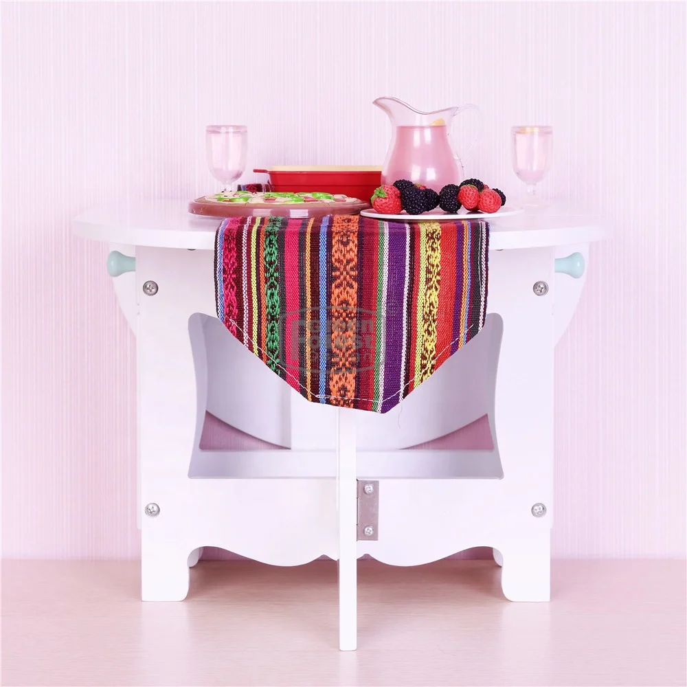 Doll Clothes and Accessory Storage Mirrored Wardrobe Fits Girl 18  American Doll Furniture