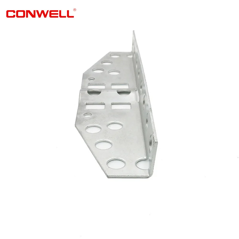 Galvanized Steel Angle Bracket Console Perforated Metal Angle Bracket