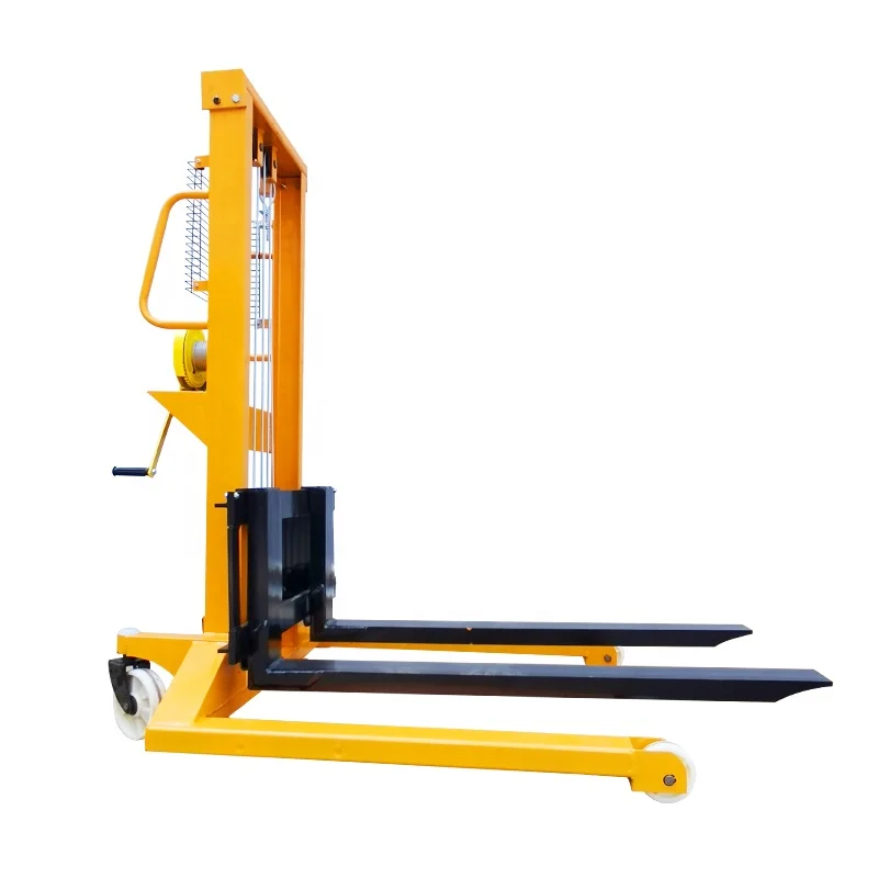 manual Lift Stacker 1 ton  Remote Control manual  lifting stacker with self lock