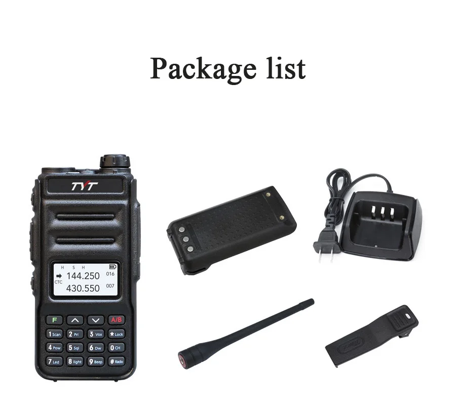 TYT TH-UV88 Ham 5W Two Way Radio VHF 136-174MHz  UHF 400-480MHz Walkie Talkie VOX CTCSS/DCS