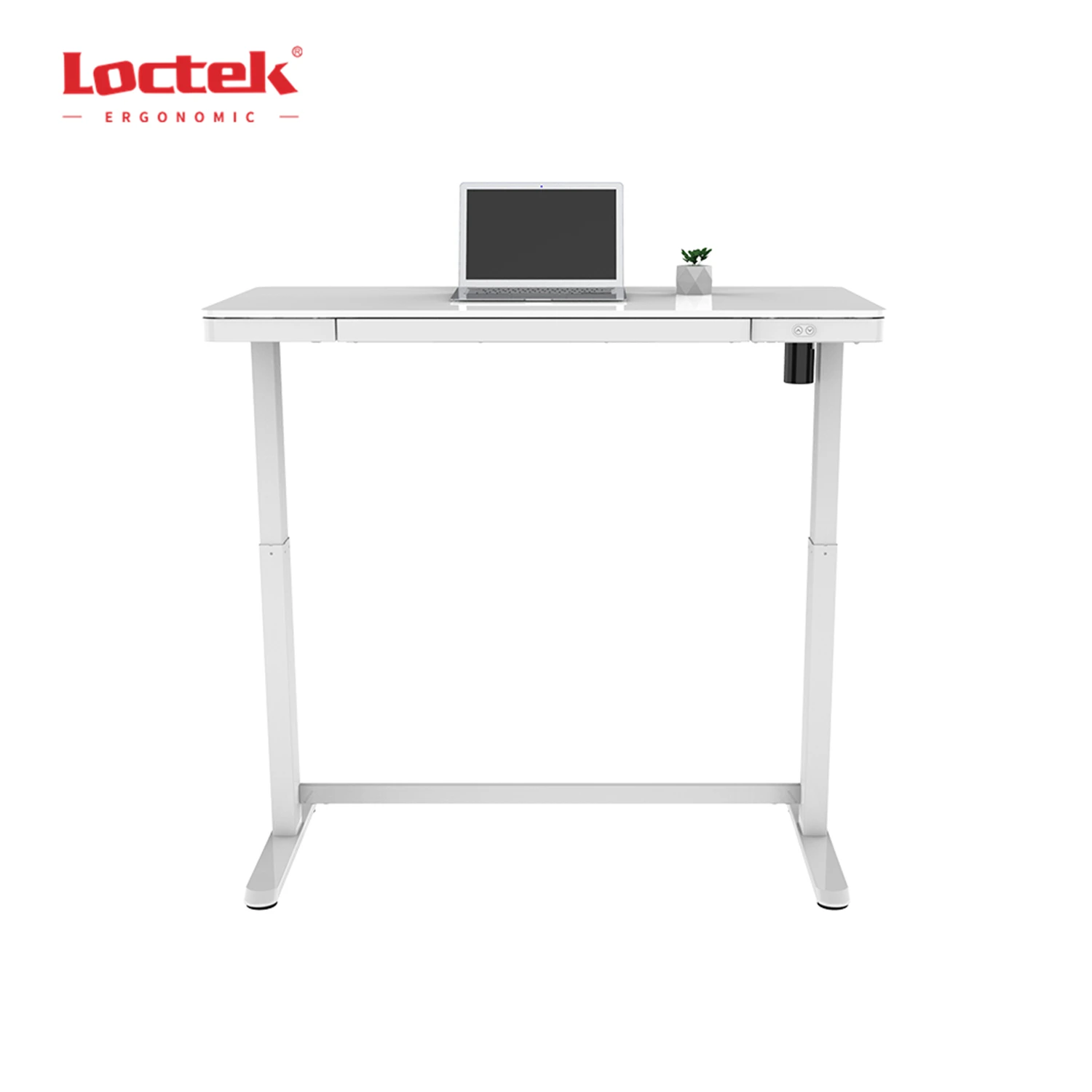  Деревянный домашний офисный детский учебный электрический стол Loctek ET118WE с регулируемой