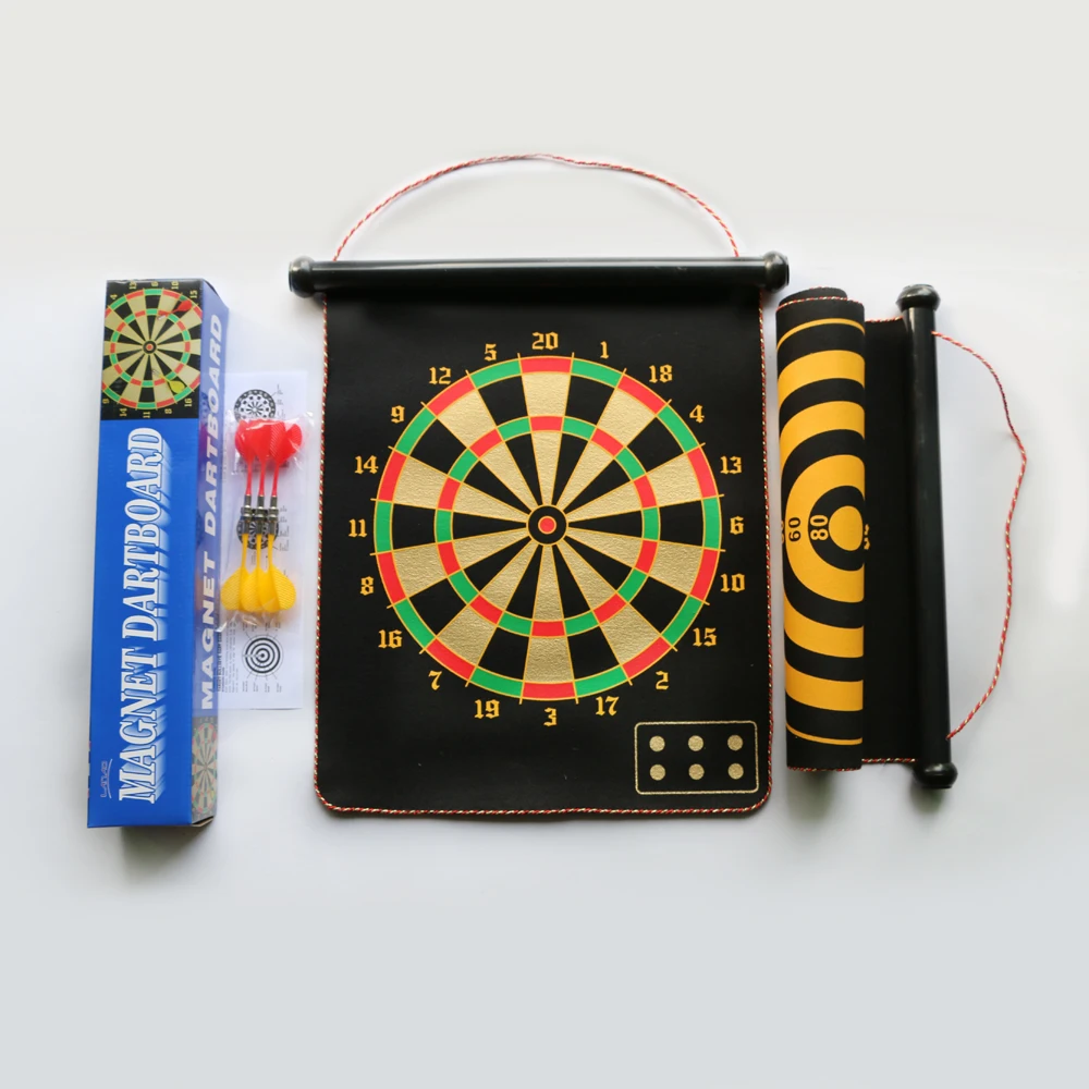 Entertainment Dual Side Used Dartboard With Magnetic Dart On Sale