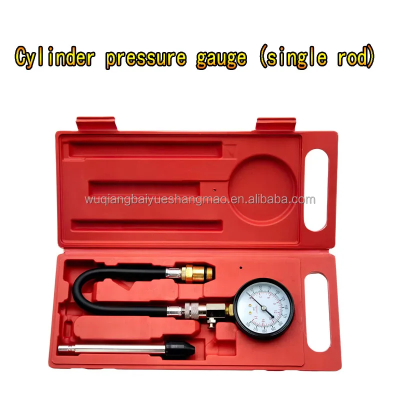 Automotive maintenance tool, multifunctional engine oil pressure tester, cylinder compression gauge