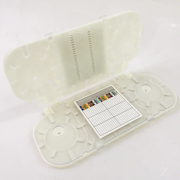 High Density Ultrathin 24 core Fiber Optic Splice Tray with Cable Management