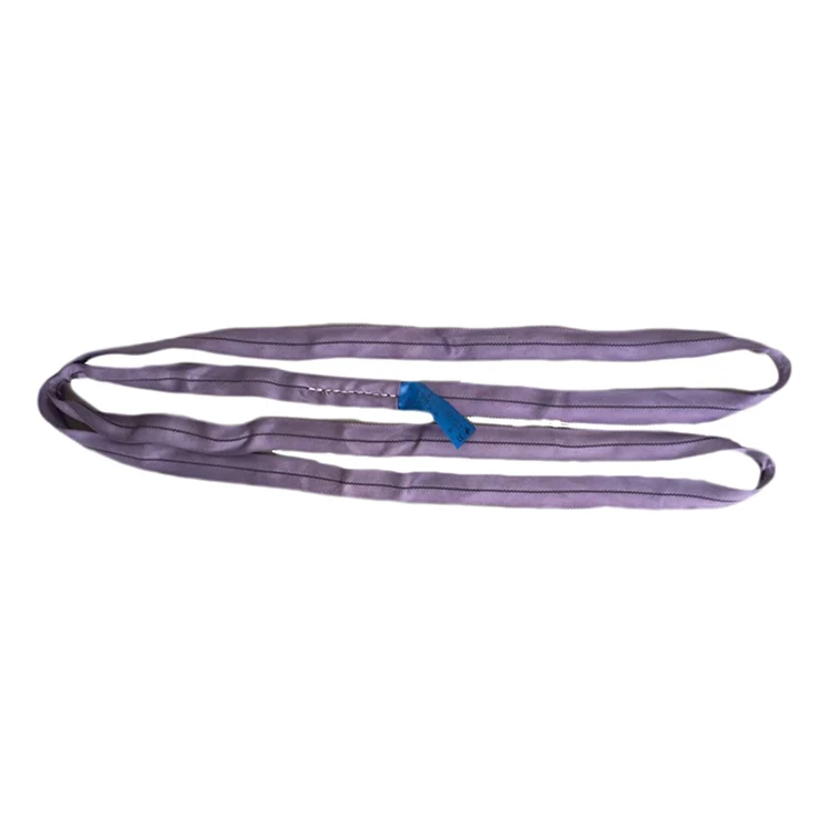 OEM длина мягкий красный 5 тонн круглый слинг фактор безопасности 6:1 7:1 8:1