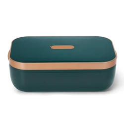 Portable 800ML Car Home School Use Hot Thermo Heated Ceramic Food Warmer Container Electric Bento Lunch Box