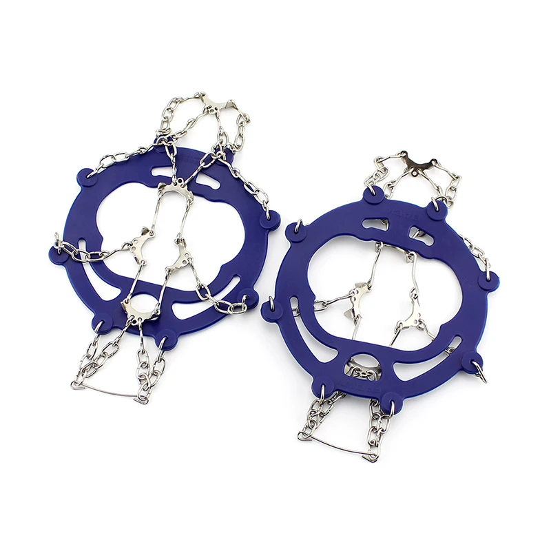 Ice Cleats Traction Snow Grips for Boots Shoes Women Men  Anti Slip  Stainless Steel Spikes Safe  for Hiking  Walking