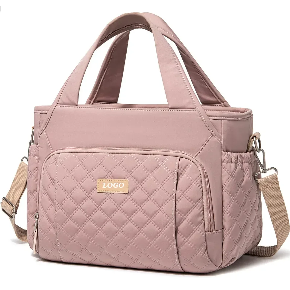 Hot Sale Lunch Bag for Women Insulated Lunch Box for Work Large Leakproof Cooler Purse with Side Pockets & Removable Shoulder